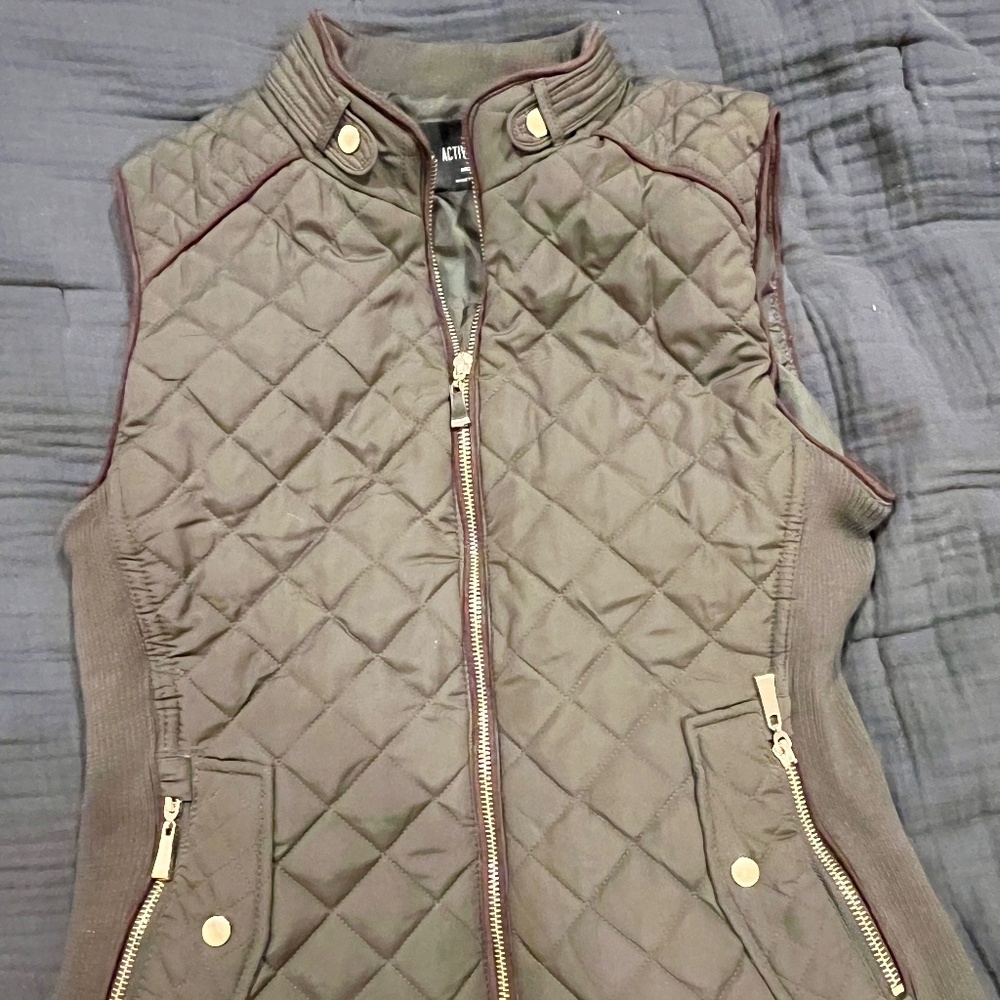 Equestrian style vest